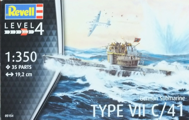 Review Kit Revell 1/350 U-Boat Type VIIC/41 – Pilihan Murah untuk Penggemar Kapal Selam