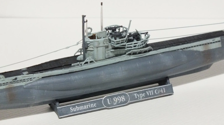 Build Review Revell 1/350 German Submarine Type VII C/41 (05154)