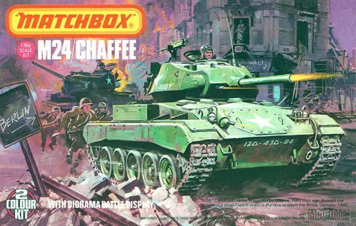 Review Matchbox M24 Chaffee: Nostalgia dalam Kit Model Skala 1:76