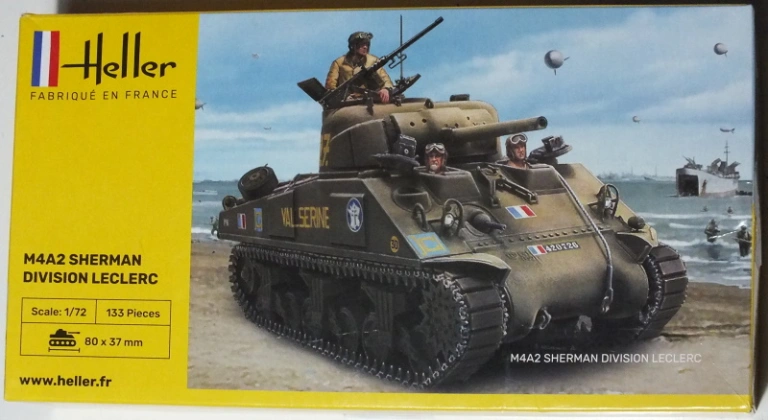 Review Kit Model Heller 1/72 M4A2 Sherman – Pilihan Terbaik untuk Penggemar Tank Skala Kecil