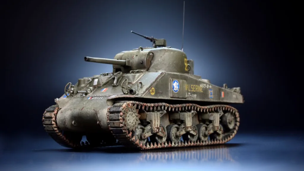 Review Kit Heller M4A2: Tantangan Detail dalam Skala 1/72