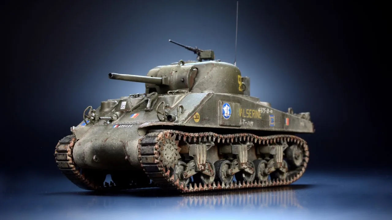 Review Kit Heller M4A2: Tantangan Detail dalam Skala 1/72