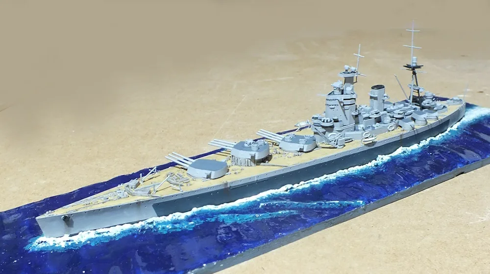 Tamiya 1/700 HMS Nelson (1974)