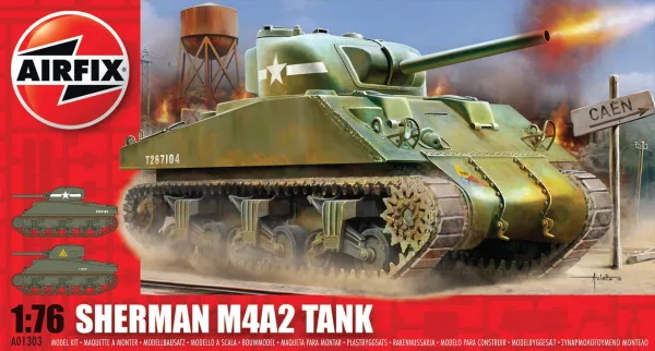 Airfix 1/76 M4 Sherman Mk. I (A01303V): Ulasan Model dan Sejarahnya