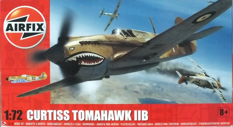 Review Dan Sejarah Tentang Airfix 1/72 Curtiss Tomahawk IIB