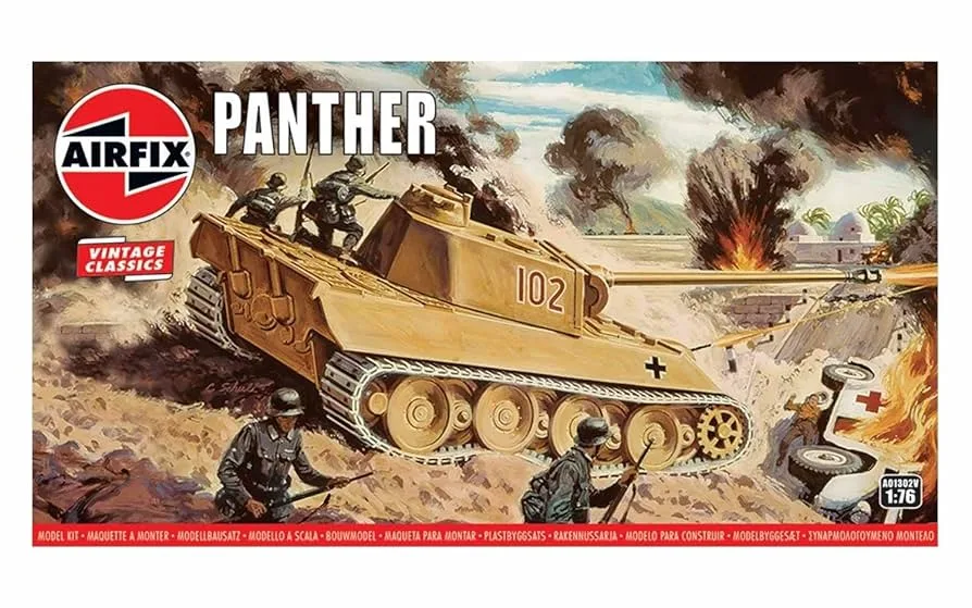 Review Airfix Panther Tank 1:76